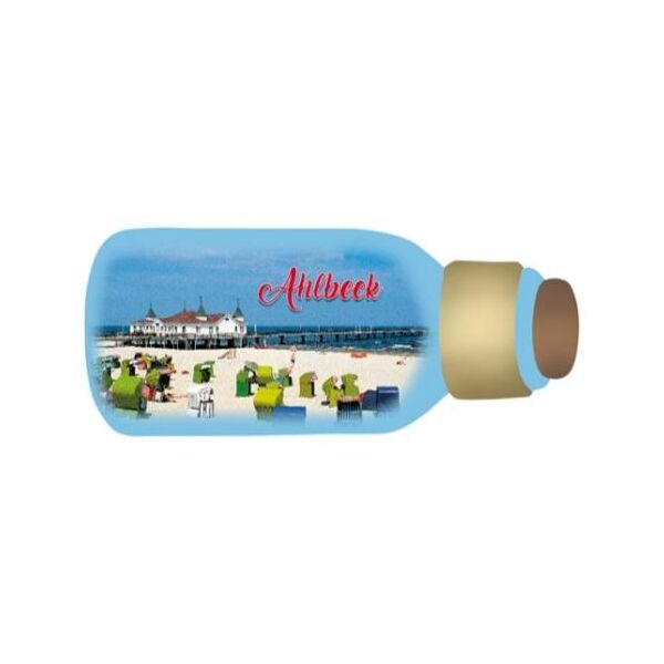Ostseebad Ahlbeck Magnet Flaschenpost Seebrücke Pier Usedom