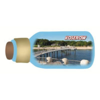 Koserow auf Usedom Magnet Flaschenform Ostseebad