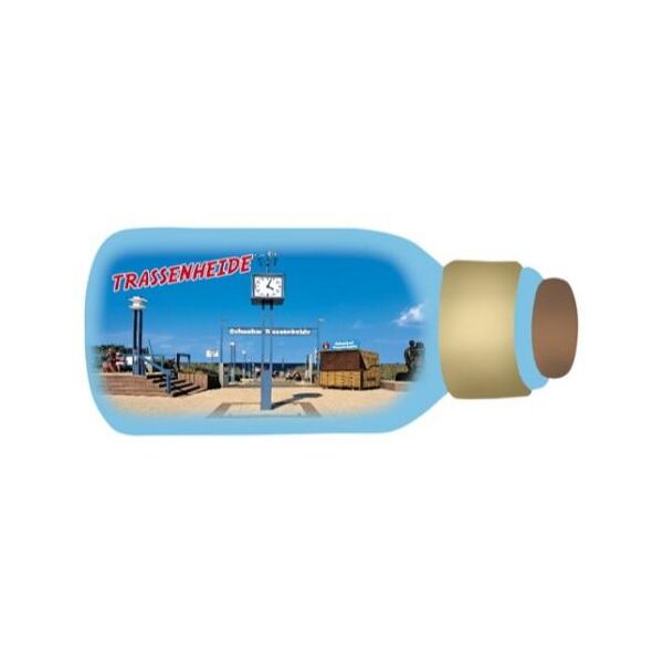 Trassenheide Ostsee Usedom Magnet Flaschenform Fotomotiv