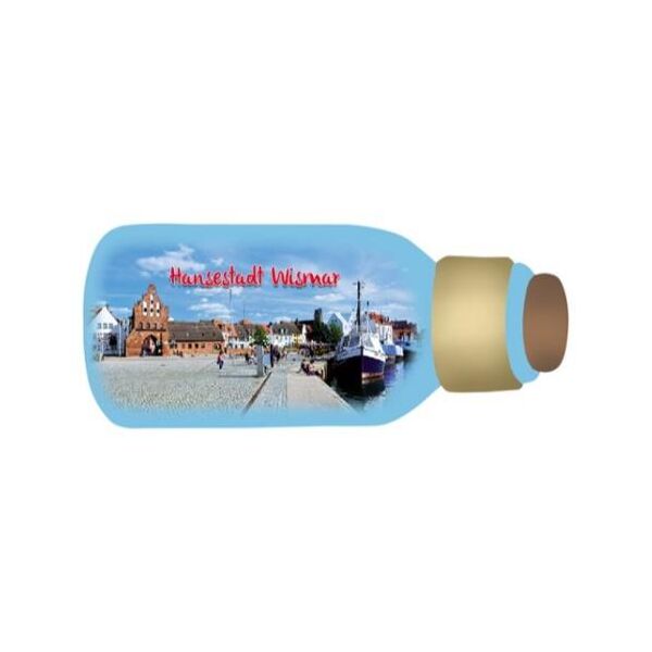 Wismar Magnet Flaschenpost Anleger Hafen Hansestadt Ostsee