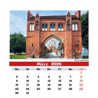 SALE Mecklenburgische Seenplatte 2026 Tischkalender 9,5x10,5 cm Kalender 2026 12 Fotos