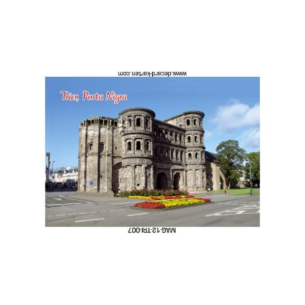 Trier an der Mosel Magnet Porta Nigra Frontal