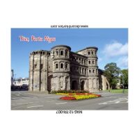 Trier an der Mosel Magnet Porta Nigra Frontal