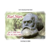Karl Marx Magnet Büste Geburtsdaten - Trier an der...