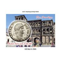 Trier an der Mosel Magnet Münze Kaiser Nero Porta Negra