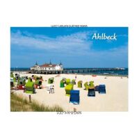 Ostseebad Ahlbeck Magnet Foto Strand Seebrücke Usedom