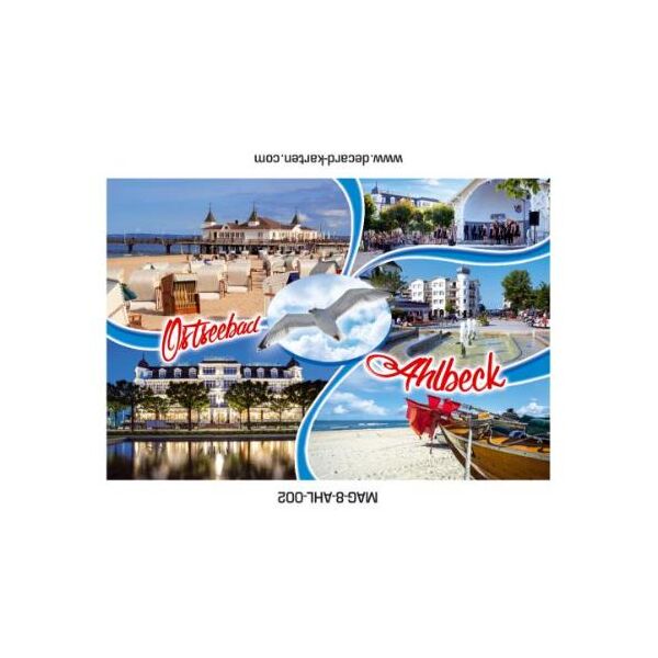 Ostseebad Ahlbeck Magnet Foto Möwe 5 Bilder Usedom