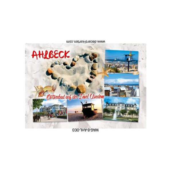 Ostseebad Ahlbeck Magnet Foto Strand Herz 5 Bilder Usedom