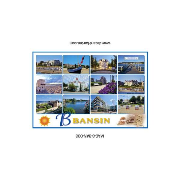 Bansin Usedom Magnet Foto 12 Fotomotive Sonne weiß