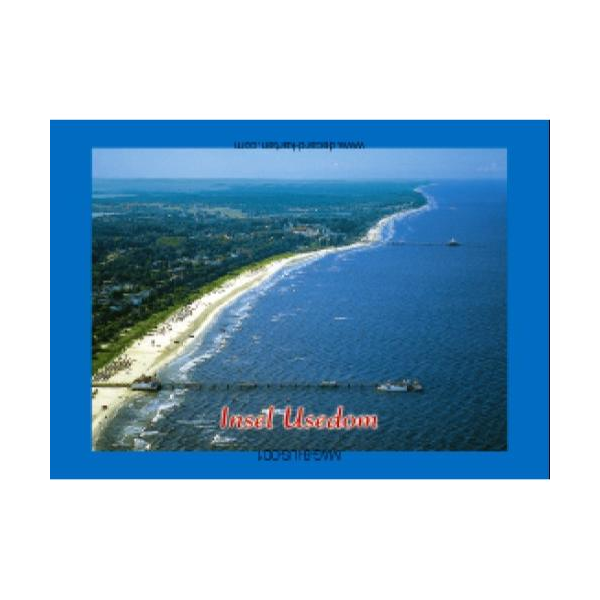 Insel Usedom Magnet Ostseeinsel Luftaufnahme Küste