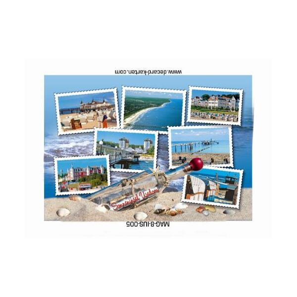 Insel Usedom Magnet Ostseeinsel