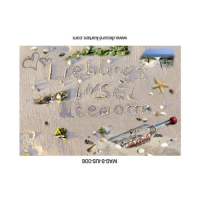 Insel Usedom Magnet Ostseeinsel Lieblingsinsel Sandschrift
