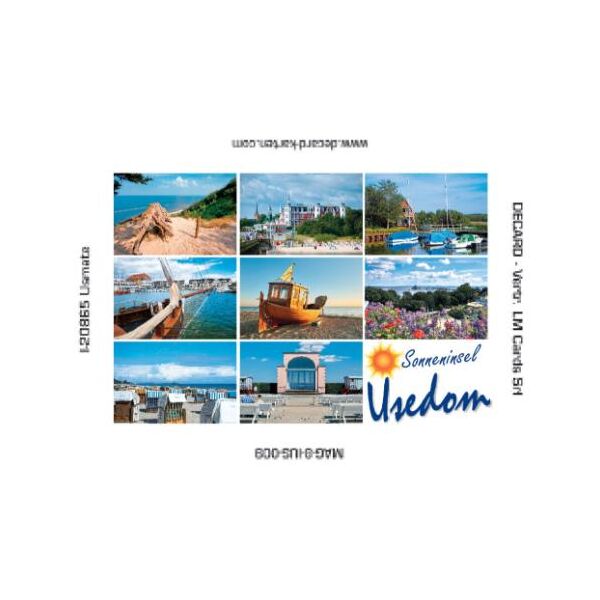 Insel Usedom Magnet Ostseeinsel Sonneninsel 8 Fotomotive