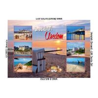 Insel Usedom Magnet Ostseeinsel Sonneninsel 7 Fotomotive...