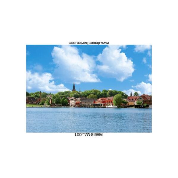Malchow Magnet Mecklenburgische Seenplatte Foto vom See Inselstadt