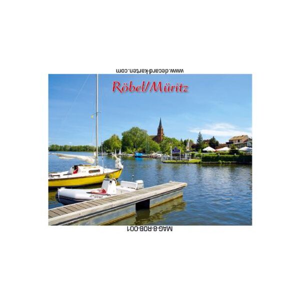 Röbel (Müritz) Magnet Vorpommern Mecklenburgische Seenplatte Seeansicht