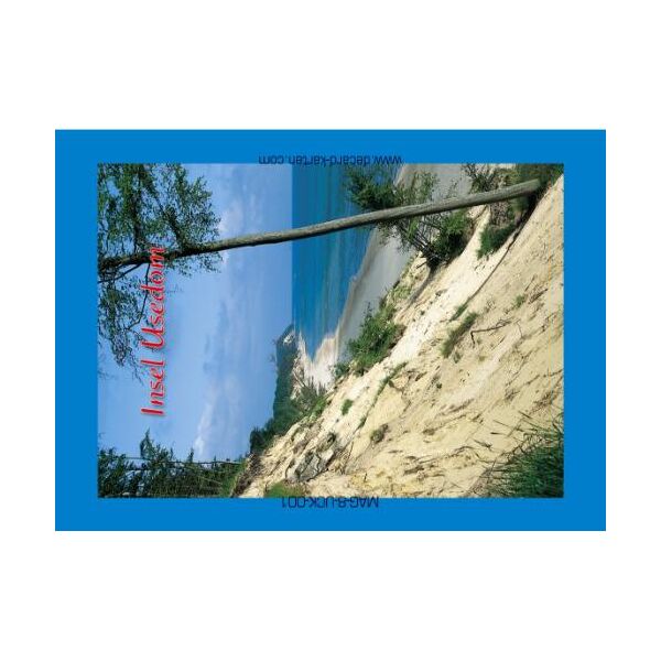 Ückeritz Magnet Foto Ostsee Usedom Isel Usedom Steilküste