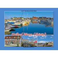 Waren (Müritz) Magnet 4 Motive Heilbad...