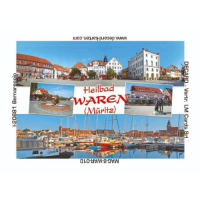 Waren (Müritz) Magnet 8 Aufnahmen Heilbad...