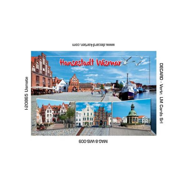 Wismar Magnet 5 Fotomotive Hansestadt Ostsee