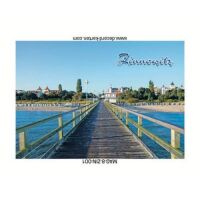 Zempin Magnet Foto Blick Brücke vom Meer Ostseebad...