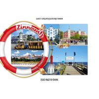 Zinnowitz Magnet Foto Rettungsring 5 Bilder Ostseebad Usedom