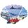 Heringsdorf Usedom Magnet Muschelform 3 Fotomotive Ostseeheilbad