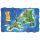 Insel Usedom Magnet Landkarte Ostseeinsel