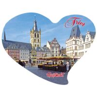 Trier an der Mosel Magnet Herzform Hauptmarkt