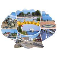 Ueckermünde Magnet Muschelform 7 Fotos Seebad...