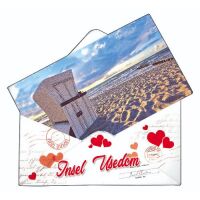 Insel Usedom Magnet Briefform Ostsee