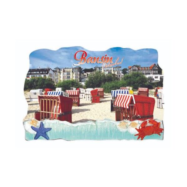 Bansin Usedom Magnet Maritim Meeresansicht Strand