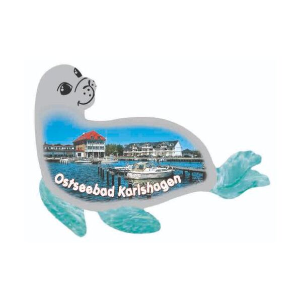 Karlshagen Magnet Seehund Robbe Ostseebad Insel Rügen