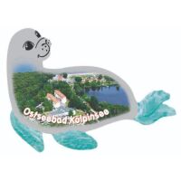 Kölpinsee Magnet Seehund Robbe Ostseeband Usedom