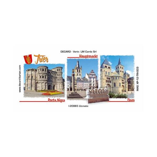 Trier an der Mosel Magnet XL lang Porta Nigra hauptmarkt Dom