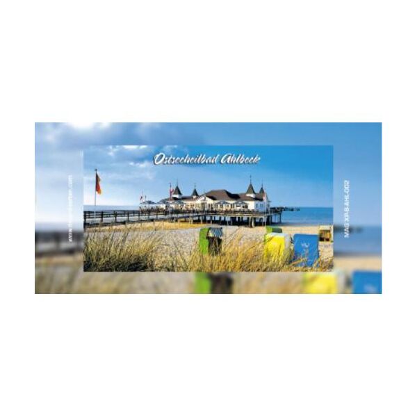 Ostseebad Ahlbeck Magnet lang Foto Usedom Seebrücke Ostseeheilbad