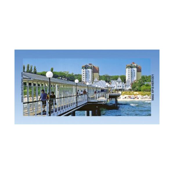 Heringsdorf Usedom Magnet lang Foto Seebrücke Ostseeheilbad