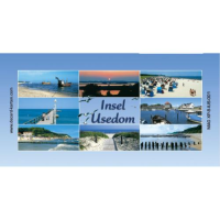 Insel Usedom Kühlschrankmagnet lang Ostseeinsel