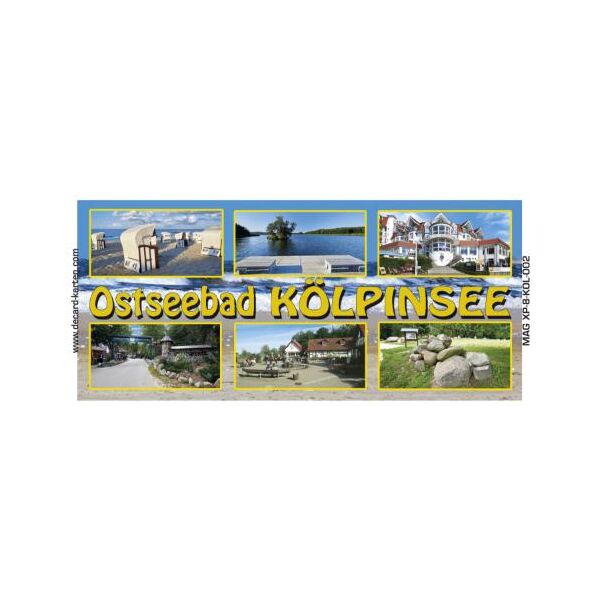 Kölpinsee Magnet lang Foto Mecklenburgische Seenplatte