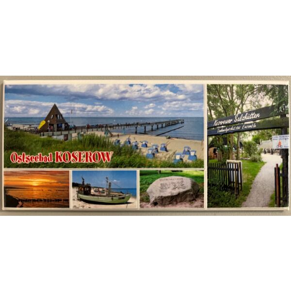 Koserow auf Usedom Magnet Ostseebad lang 5 Fotomotive