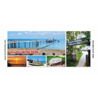 Koserow auf Usedom Magnet Ostseebad lang 5 Fotomotive