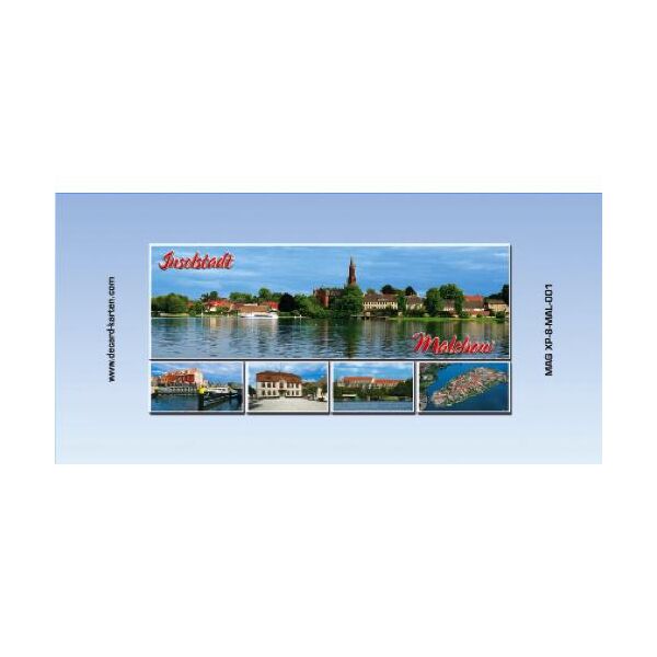 Malchow Magnet lang Mecklenburgische Seenplatte 5 Fotomotive Inselstadt