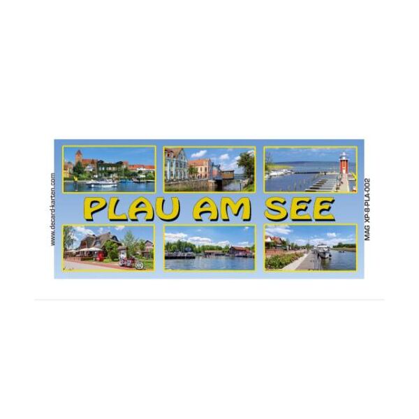 Plau am See Magnet Mecklenburgische Seenplatte 6 Fotomotive Luftkurort