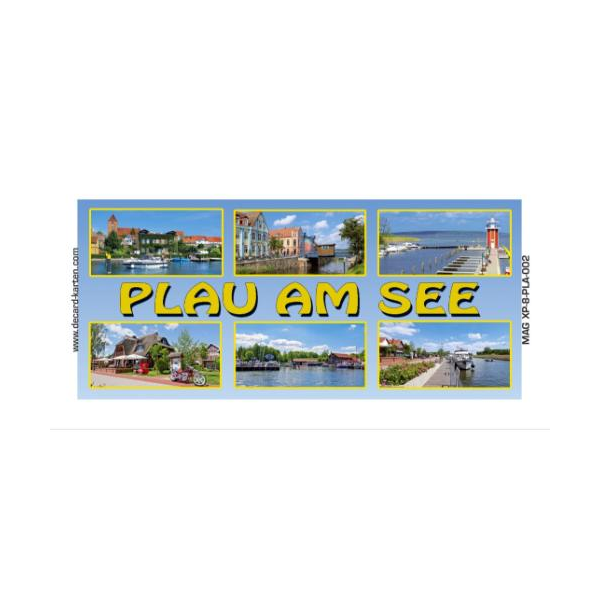 Plau am See Magnet Mecklenburgische Seenplatte 6 Fotomotive Luftkurort