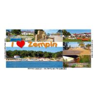 Zempin Magnet lang Fotomotive I love Herz Ostseebad Usedom