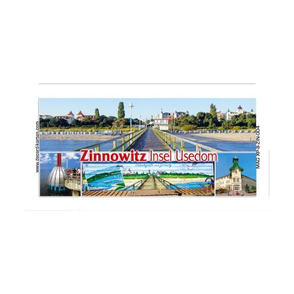 Zinnowitz Magnet lang 4 Fotomotive Ostseebad Usedom