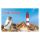 Insel Amrum Magnet mit kleiner Flasche Leuchtturm Nordseeinsel