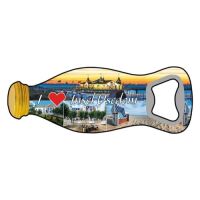 Insel Usedom Flaschenöffner Magnet Flaschenform Ostsee
