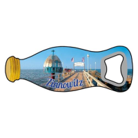 Zinnowitz Flaschenöffner Magnet Flaschenform Usedom...