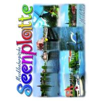 Malchow Profilkarte Mecklenburgische Seenplatte gestanzte...